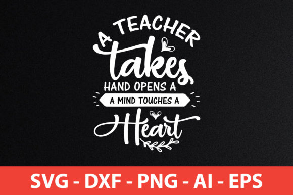 A Teacher Takes Hand Opens a Mind – A Graphics Review for Crafters