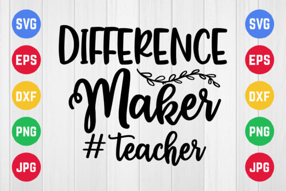 Difference Maker Svg Design: A Must-Have for Crafts and Graphics