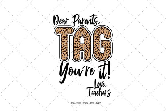 Last Day of School - Dear Parents SVG for Crafts & Marketing