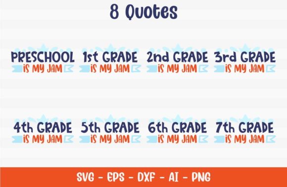 School is My Jam Quotes: A Graphic Design Asset for Creative Sellers